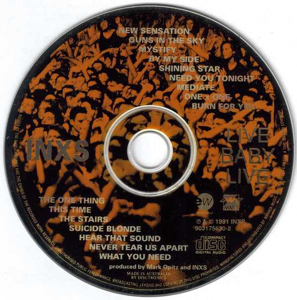 INXS - Live Baby Live (CD, Album) - Image 3