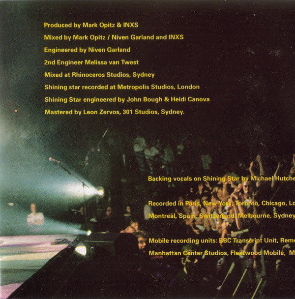 INXS - Live Baby Live (CD, Album) - Image 5