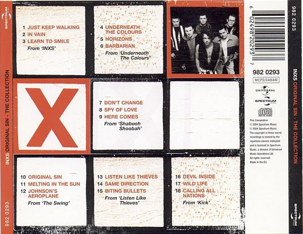 INXS - Original Sin - The Collection (CD, Comp, RM) - Image 2