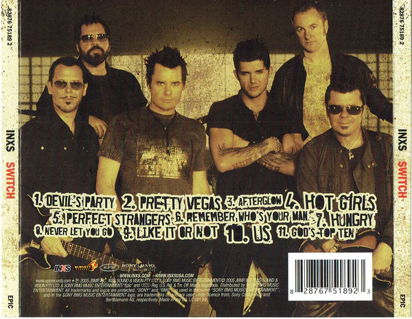 INXS - Switch (CD, Album) - Image 2