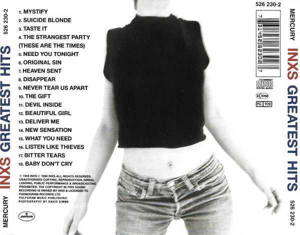 INXS - The Greatest Hits (CD, Comp, RM) - Image 2