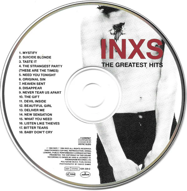 INXS - The Greatest Hits (CD, Comp, RM) - Image 3