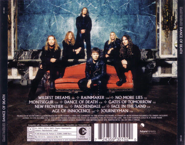 Iron Maiden - Dance Of Death (CD, Album, Copy Prot.) - Image 3