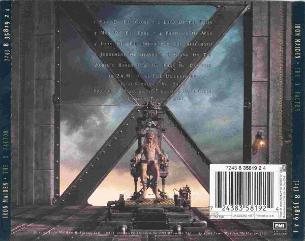 Iron Maiden - The X Factor (CD, Album) - Image 2