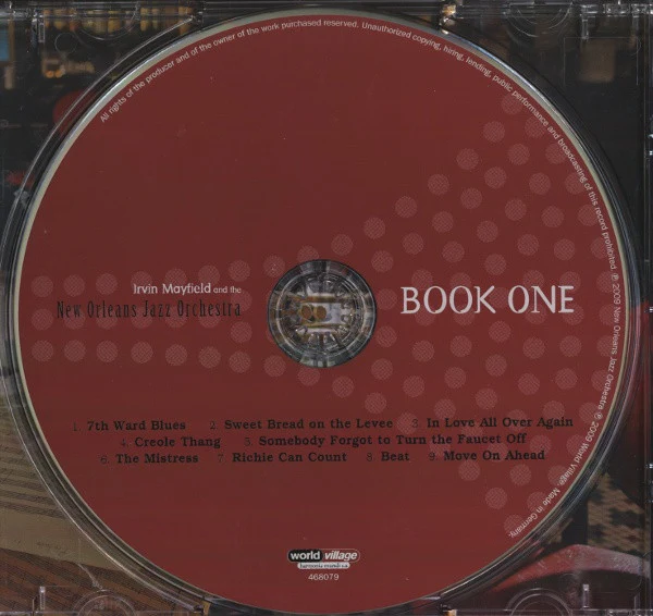 Irvin Mayfield and New Orleans Jazz Orchestra* - Book One (CD, Album) - Image 4