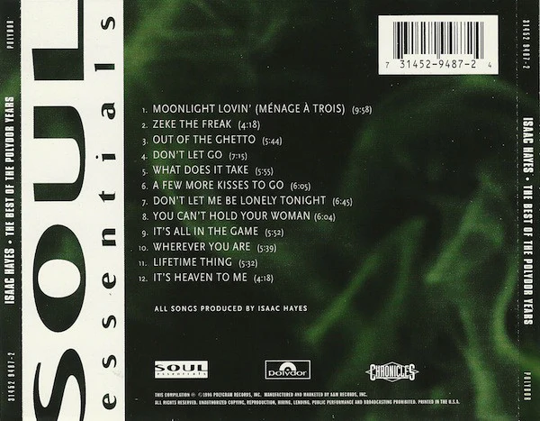 Isaac Hayes - The Best Of The Polydor Years (CD, Comp) - Image 2