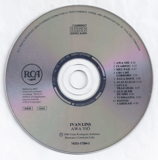 Ivan Lins - Awa Yiô (CD, Album, RE) - Image 3