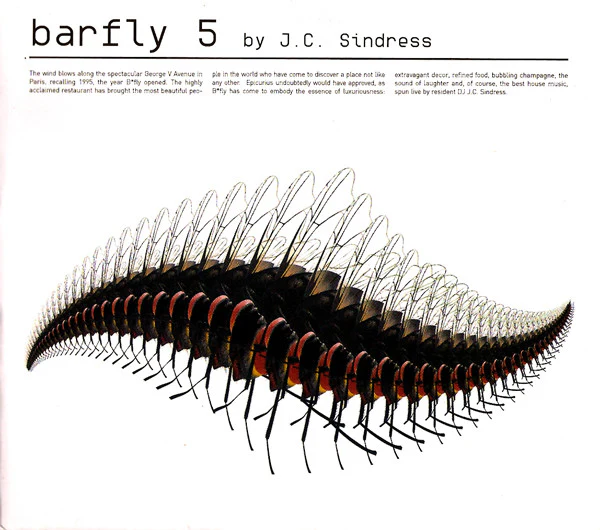 J.C. Sindress* - Barfly 5 (CD, Mixed)