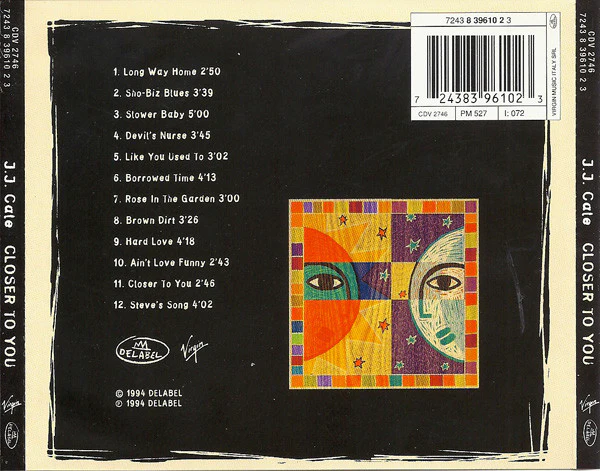 J.J. Cale - Closer To You (CD, Album) - Image 3