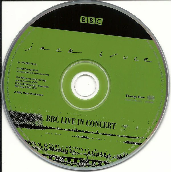 Jack Bruce - BBC Live In Concert (CD, Album, RE) - Image 5