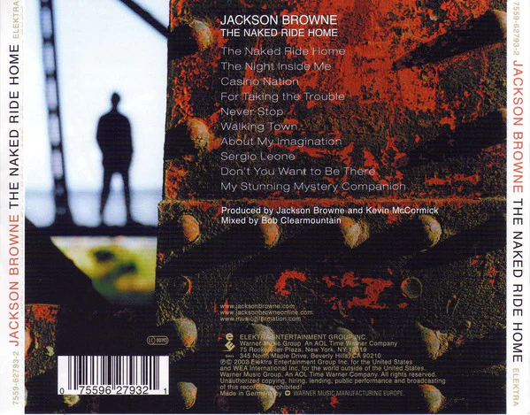 Jackson Browne - The Naked Ride Home (CD, Album) - Image 2
