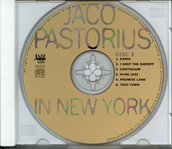 Jaco Pastorius - Jaco Pastorius In New York (2xCD, Album) - Image 3