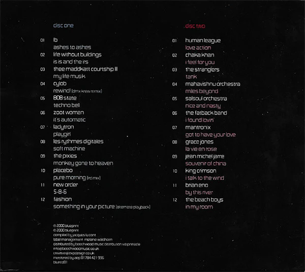 Jacques Lu Cont From Les Rythmes Digitales* - The Digital Blueprint Of Abstract Dance (2xCD, Comp) - Image 2