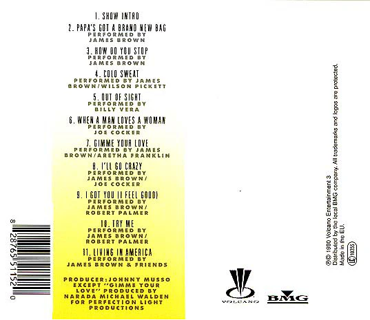 James Brown - Soul Sessions Live (CD, Album, RE) - Image 2