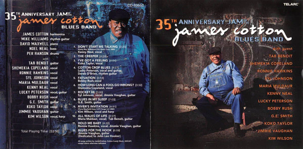 James Cotton Blues Band* - 35th Anniversary Jam Of The James Cotton Blues Band (CD, Album) - Image 5