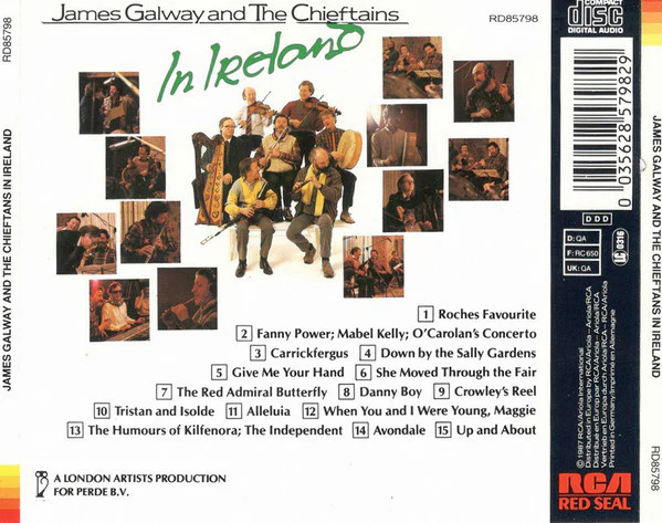 James Galway And The Chieftains - In Ireland (CD, Album) - Image 2