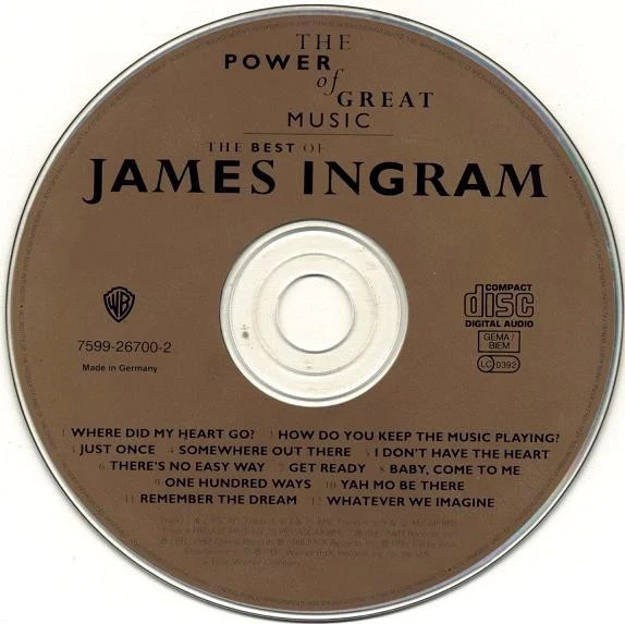 James Ingram - The Best Of James Ingram / The Power Of Great Music (CD, Comp, RP) - Image 4