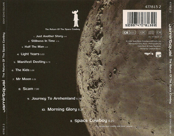 Jamiroquai - The Return Of The Space Cowboy (CD, Album) - Image 2