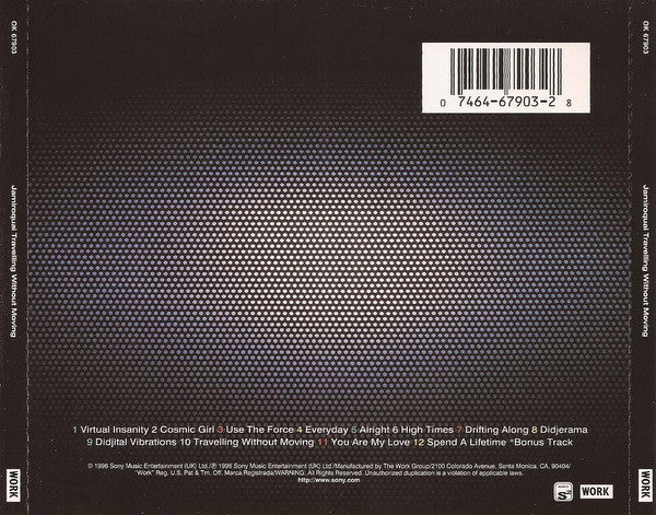 Jamiroquai - Travelling Without Moving (CD, Album) - Image 2