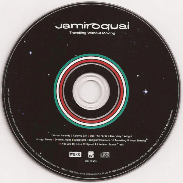 Jamiroquai - Travelling Without Moving (CD, Album) - Image 3