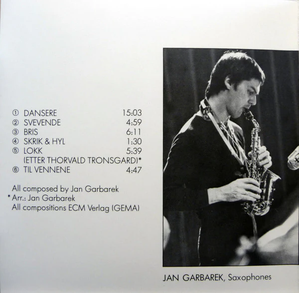 Jan Garbarek / Bobo Stenson Quartet* - Dansere (CD, Album, RE) - Image 4