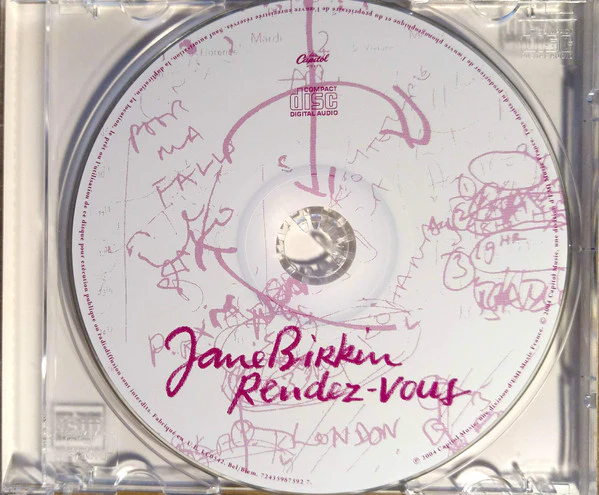 Jane Birkin - Rendez-vous (CD, Album) - Image 3