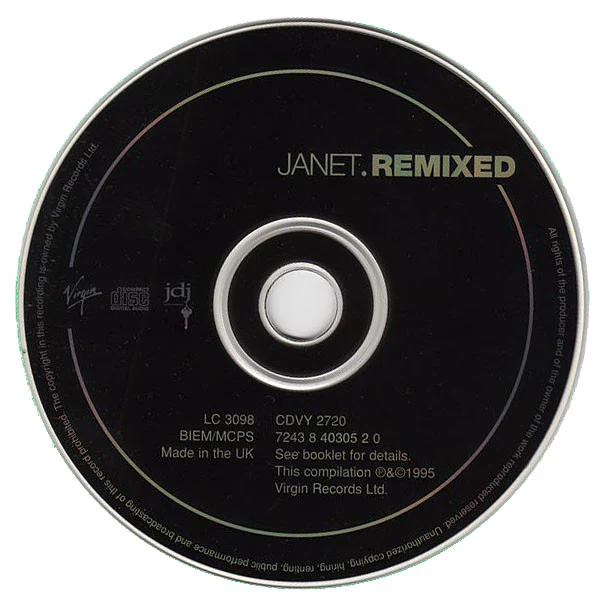 Janet* - Janet.Remixed (CD, Comp) - Image 5