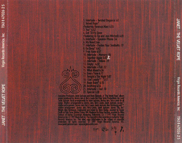 Janet* - The Velvet Rope (2xCD, Album, RE, S/Edition, Sli) - Image 4