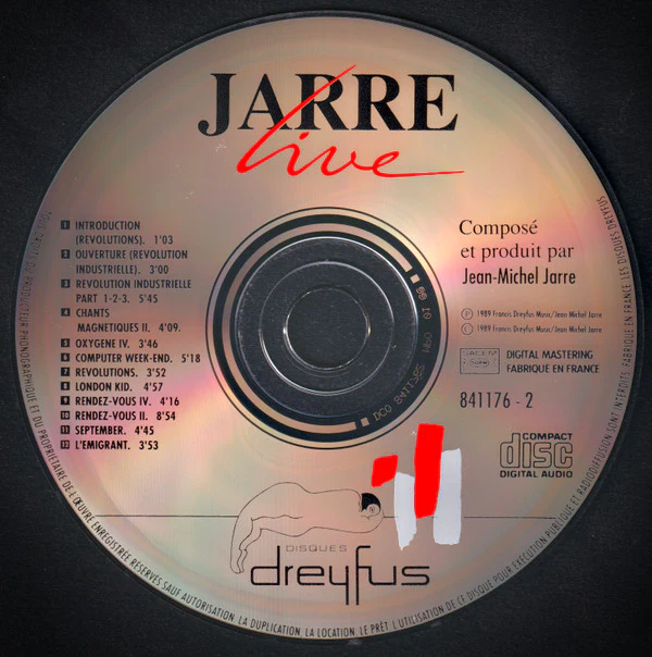 Jarre* - Live (CD, Album) - Image 3