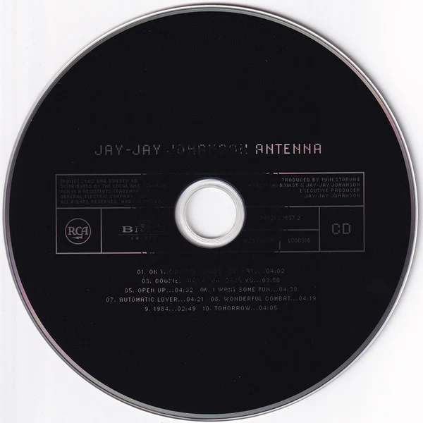Jay-Jay Johanson - Antenna (CD, Album) - Image 3