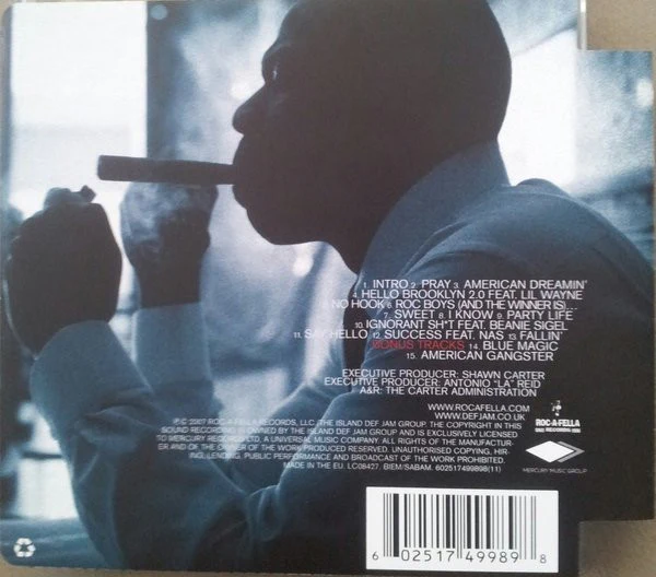 Jay-Z - American Gangster (CD, Album, Sup) - Image 2