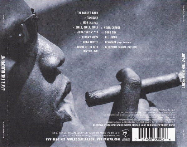 Jay-Z - The Blueprint (CD, Album, Enh) - Image 2