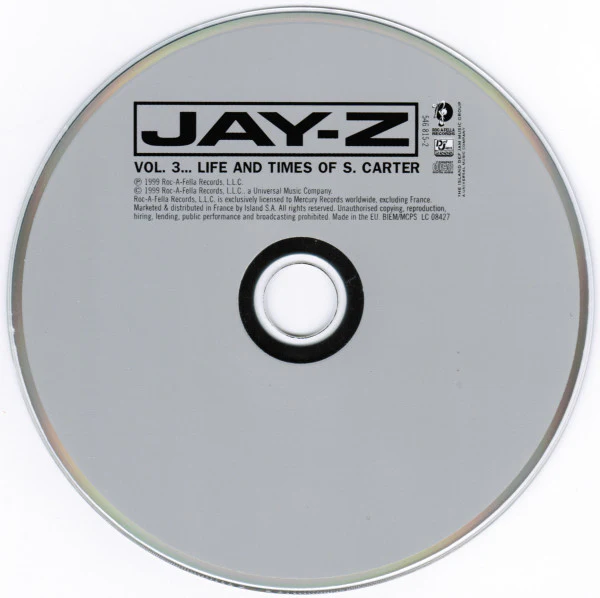 Jay-Z - Vol. 3... Life And Times Of S. Carter (CD, Album) - Image 3
