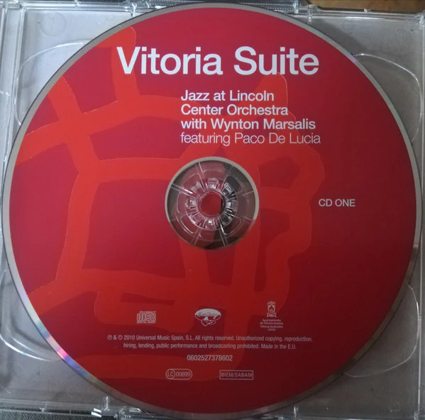 Jazz At Lincoln Center Orchestra* With Wynton Marsalis Featuring Paco De Lucía - Vitoria Suite (2xCD, Album) - Image 4