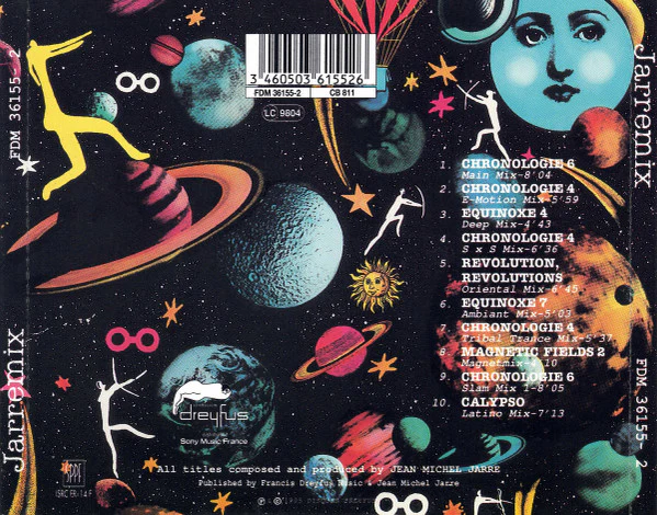 Jean-Michel Jarre - Jarremix (CD, Comp, RE) - Image 2