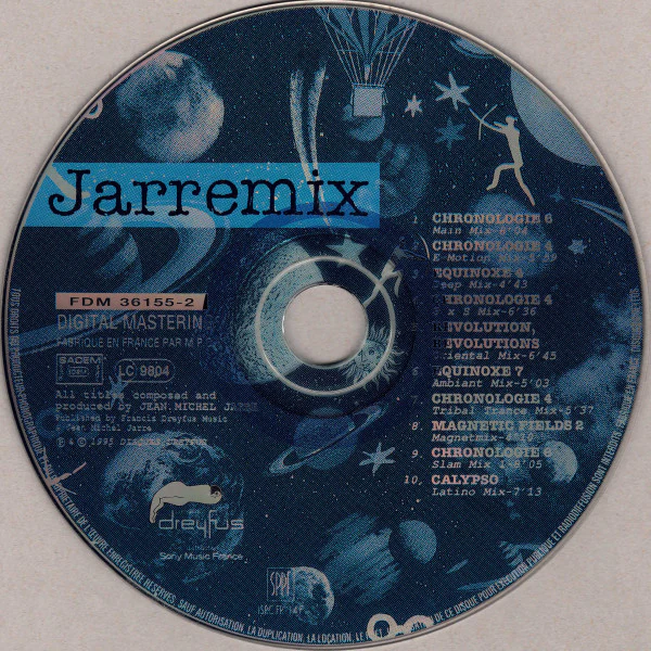 Jean-Michel Jarre - Jarremix (CD, Comp, RE) - Image 3