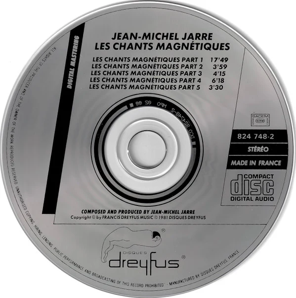 Jean-Michel Jarre - Les Chants Magnétiques (CD, Album, RE, Sil) - Image 3
