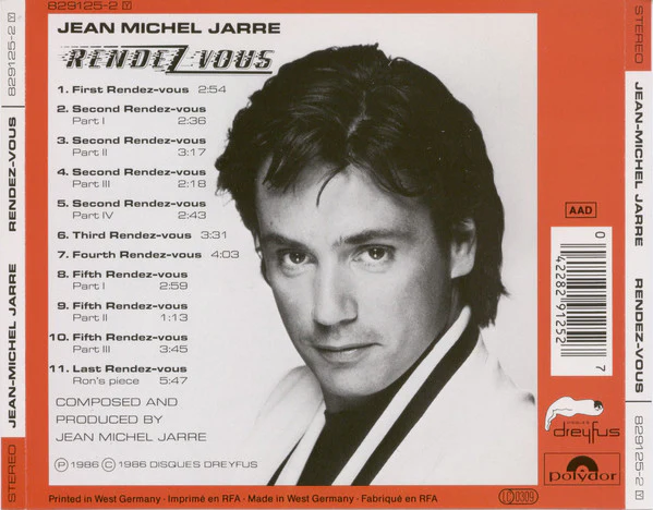 Jean Michel Jarre* - Rendez-Vous (CD, Album) - Image 2