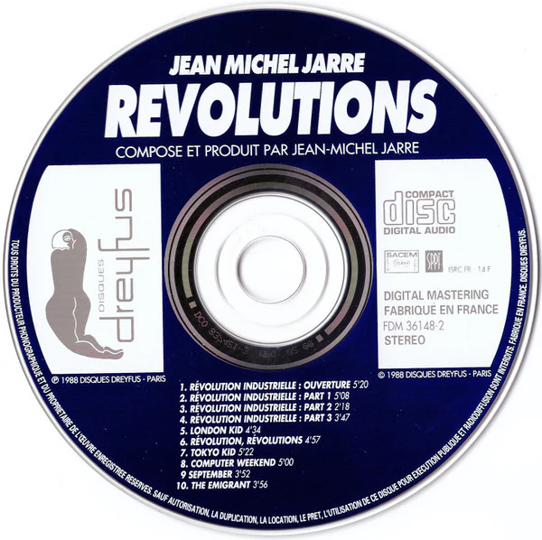 Jean-Michel Jarre - Revolutions (CD, Album, RE) - Image 5