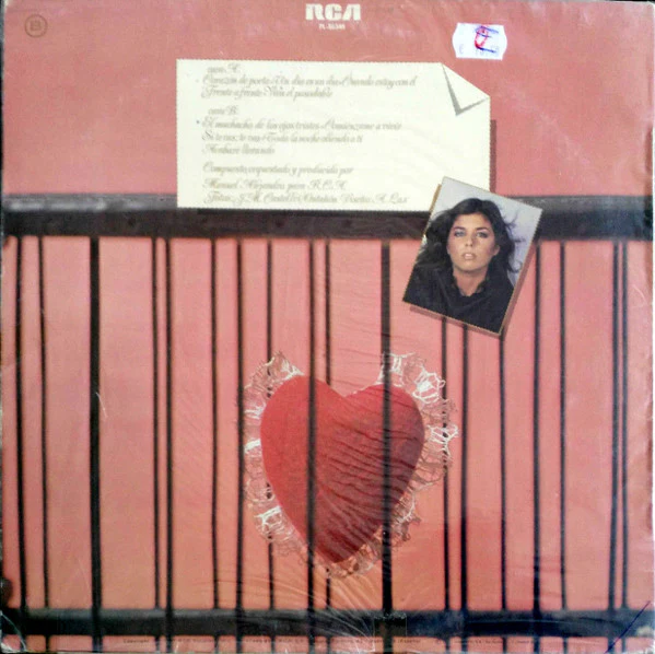 Jeanette  - Corazón De Poeta (LP, Album) - Image 2