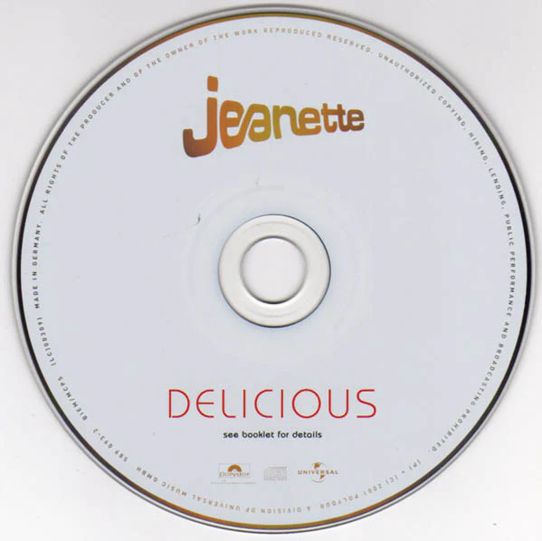 Jeanette* - Delicious (CD, Album, Enh) - Image 3