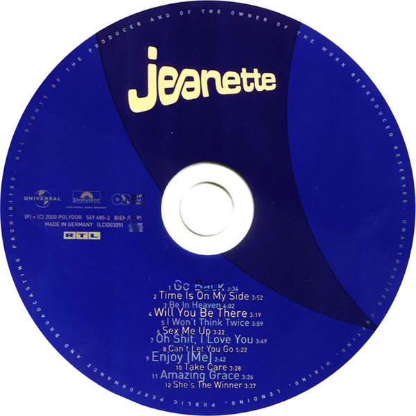 Jeanette* - Enjoy! (CD, Album) - Image 4