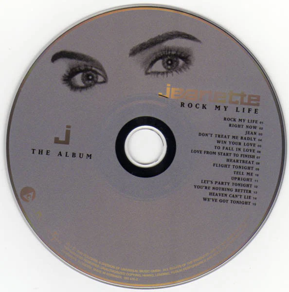 Jeanette* - Rock My Life (CD, Album) - Image 3