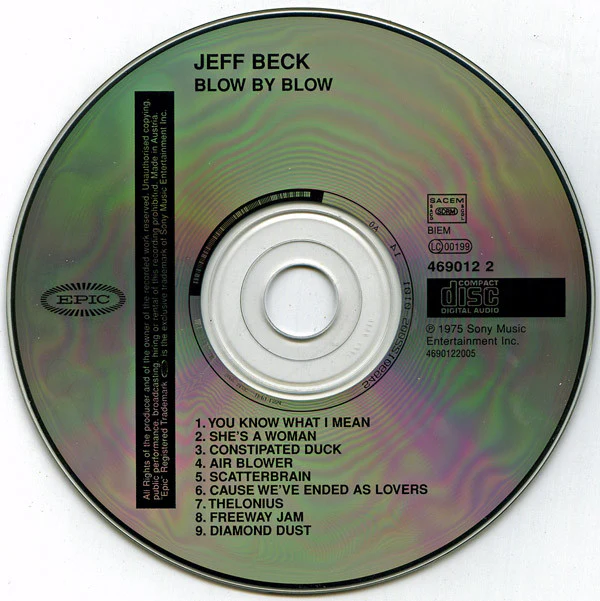 Jeff Beck - Blow By Blow (CD, Album, RE, RM) - Image 3