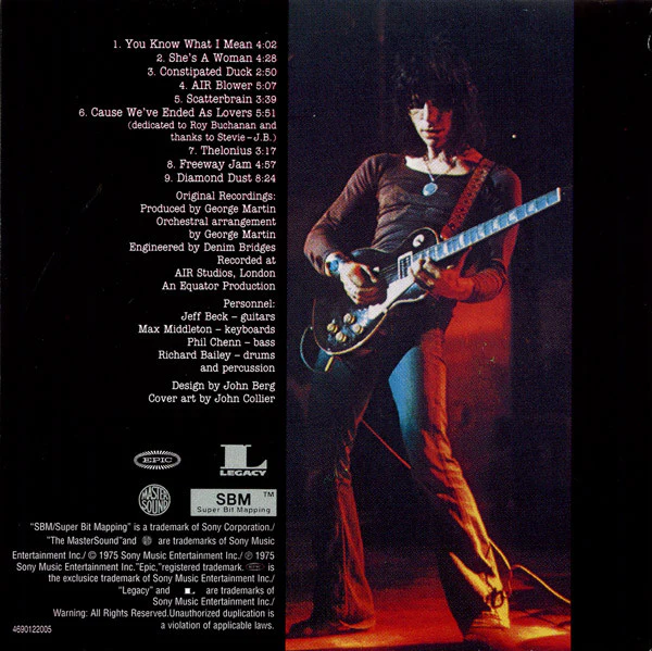 Jeff Beck - Blow By Blow (CD, Album, RE, RM) - Image 5