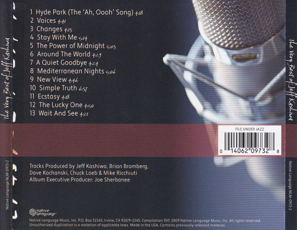 Jeff Kashiwa - The Very Best Of Jeff Kashiwa (CD, Comp) - Image 2