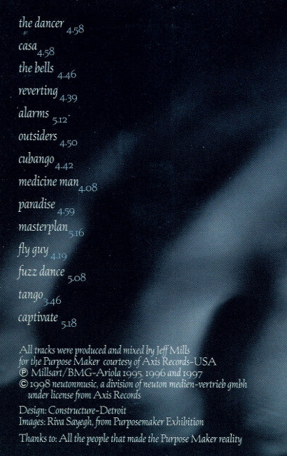Jeff Mills - Purpose Maker Compilation (CD, Comp, RP) - Image 5