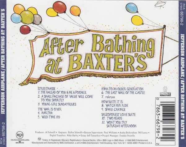 Jefferson Airplane - After Bathing At Baxter's (CD, Album, RE) - Image 2