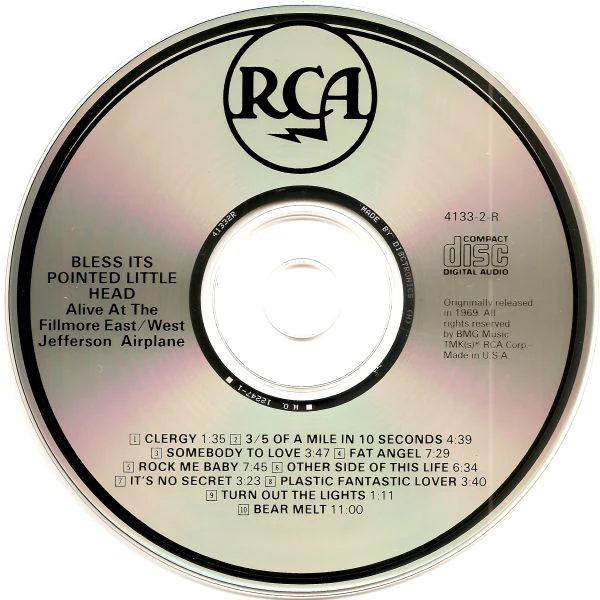 Jefferson Airplane - Bless Its Pointed Little Head (CD, Album, RE, RM) - Image 4