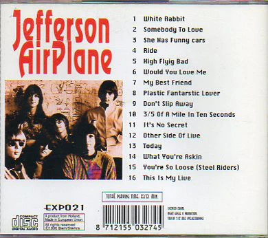 Jefferson Airplane - Jefferson Airplane (CD, Comp) - Image 2
